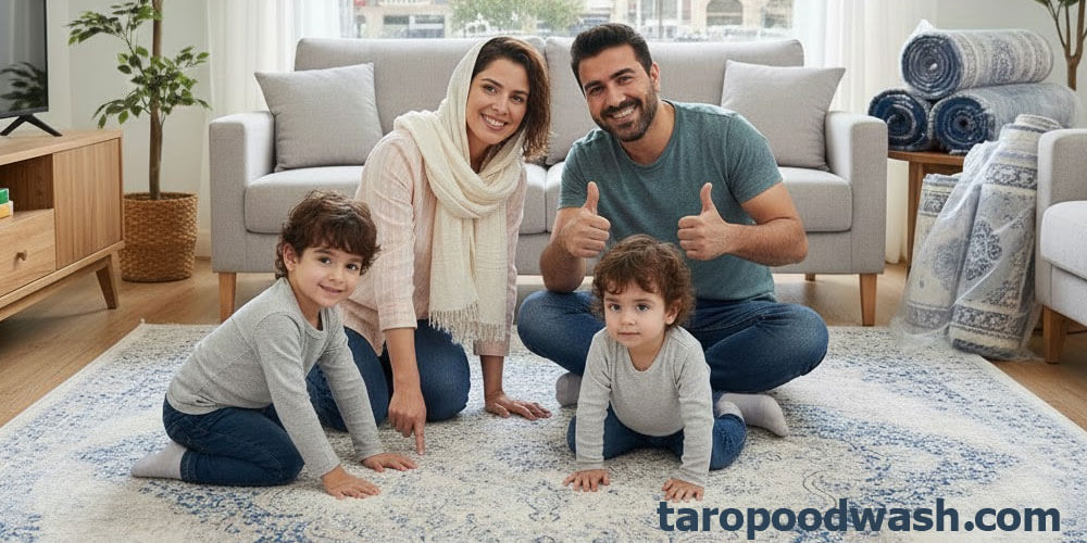 قالیشویی تاروپود خدمات قالیشویی در شهرک خرازی
