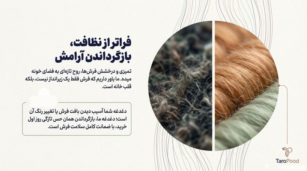 قالیشویی تاروپود بهترین قالیشویی منطقه 22